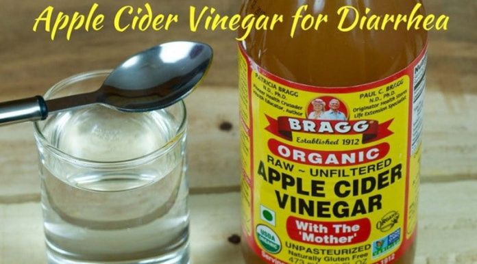 Apple cider vinegar for diarrhea