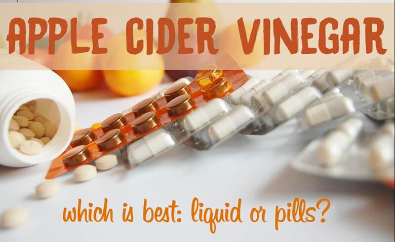 Apple Cider Vinegar Pills And Liquid