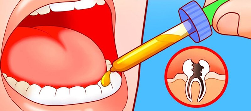 apple cider vinegar for a toothache