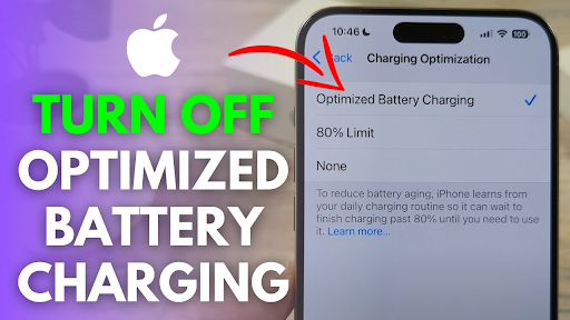 How to turn off optimized battery charging?